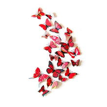 Load image into Gallery viewer, 12-Piece Set: 3D Butterfly Magnets - Assorted Colors