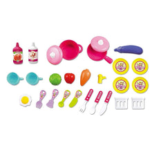 Load image into Gallery viewer, 2-in-1 Pretend Play Game Travel Suitcase for Girls