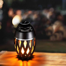 Load image into Gallery viewer, 2-Pack: Margaritaville Bluetooth LED Flame Tiki-Torch Speaker with 3-Foot Pole