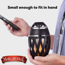 Load image into Gallery viewer, 2-Pack: Margaritaville Bluetooth LED Flame Tiki-Torch Speaker with 3-Foot Pole