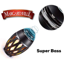 Load image into Gallery viewer, 2-Pack: Margaritaville Bluetooth LED Flame Tiki-Torch Speaker with 3-Foot Pole