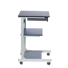 Load image into Gallery viewer, Rolling Laptop Cart with Storage