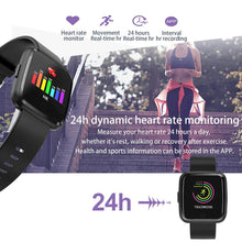 Load image into Gallery viewer, Waterproof Touch Screen Watch Heart Rate Sports Fitness Tracker
