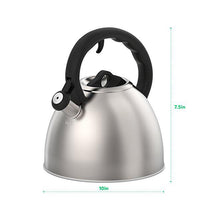 Load image into Gallery viewer, Vremi 2 Quart Whistling Tea Kettle