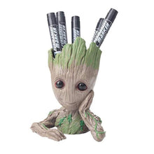 Load image into Gallery viewer, Boxod Treeman Baby Groot Succulent Flower Pot with Hole Pen Holder