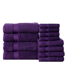 Load image into Gallery viewer, 6-Pack: 100% Cotton Towel Set - Assorted Colors