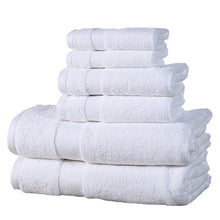 Load image into Gallery viewer, 6-Pack: 100% Cotton Towel Set - Assorted Colors