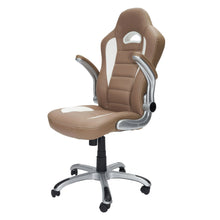 Load image into Gallery viewer, High Back Executive Sport Race Office Chair With Flip-up Arms