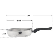 Load image into Gallery viewer, 7-Piece Set: Non-Stick Stainless-Steel Cookware