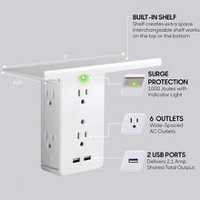 Load image into Gallery viewer, 8-Port Multi-Function US Standard Socket