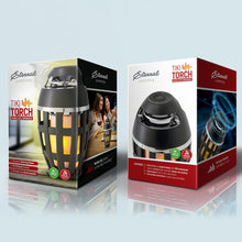 Load image into Gallery viewer, Tiki Torch Wireless Portable Stereo Speaker and Flame Table Lamp