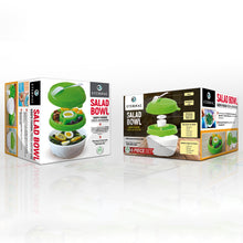Load image into Gallery viewer, Leakproof On-The-Go Salad Bowl Container