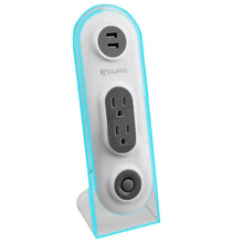Load image into Gallery viewer, Aduro Surge Duo Dual USB & Dual Surge Charging Station