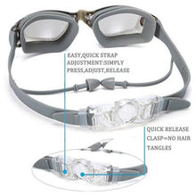 Load image into Gallery viewer, Anti-Fog Swim Goggles with Earplugs