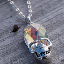Load image into Gallery viewer, Aurora Borilles Skull Necklace