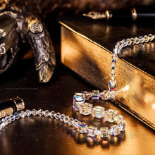 Load image into Gallery viewer, Aurora Borilles Square Enchanted Necklace