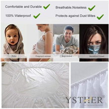 Load image into Gallery viewer, BeautySleep Waterproof Mattress Protector Premium Hypoallergenic Cover - Assorted Sizes