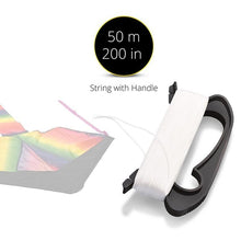 Load image into Gallery viewer, BritenWay Ripstop Polyester Fabric Extra Large Rainbow Kite