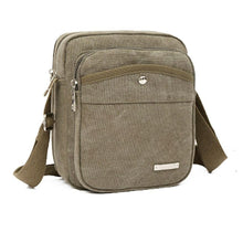 Load image into Gallery viewer, Canvas Button-Top Totes Bag