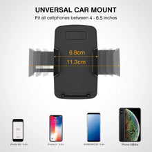 Load image into Gallery viewer, Car Phone Mount, VUP Windshield Phone Holder Car Mount