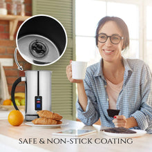 Load image into Gallery viewer, Chef's Star Milk Frother - Automatic Foam Maker & Creamer For Hot Or Cold Milk Steamer