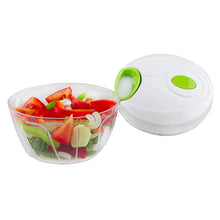 Load image into Gallery viewer, Compact & Powerful Hand Held Vegetable and Fruit Chopper and Slicer