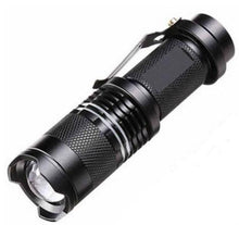 Load image into Gallery viewer, CREE XML T6 2000 Lumen Zoomable 3 Mode Focus LED Waterproof Flashlight