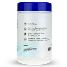 Load image into Gallery viewer, CPAP Mask Cleansing Wipes - Lint Free, Unscented - Easily Clean Sleep Mask
