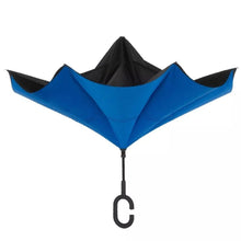 Load image into Gallery viewer, Double-Layer Windproof Reverse-Folding Smart Umbrella with UV Protection