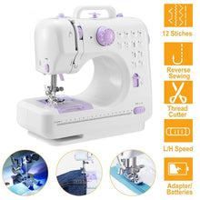 Load image into Gallery viewer, Electric Sewing Machine 12 Stitches with Foot Pedal