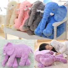 Load image into Gallery viewer, Elephant Plush Pillow - Assorted Colors