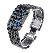 Load image into Gallery viewer, Faceless Unisex Stainless Steel Titanium Waterproof LED Watch