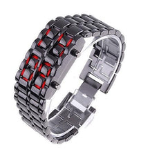 Load image into Gallery viewer, Faceless Unisex Stainless Steel Titanium Waterproof LED Watch