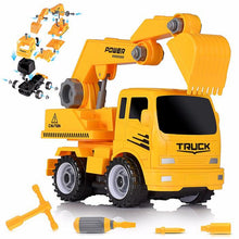 Load image into Gallery viewer, Fun Educational Take Apart Construction Truck Engineering Toy Playset