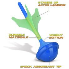 Load image into Gallery viewer, Glow in The Dark Lawn Darts Game Outdoor Backyard Toy for Kids & Adults