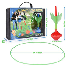 Load image into Gallery viewer, Glow in The Dark Lawn Darts Game Outdoor Backyard Toy for Kids & Adults