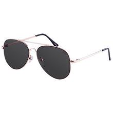Load image into Gallery viewer, Kensie Carissa Women's Shiny Metal Aviator Sunglasses