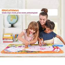 Load image into Gallery viewer, Kids BritenWay Magic Aqua Board Large Water Drawing Mat