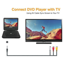 Load image into Gallery viewer, KoramzI 7" Portable Swivel DVD Player
