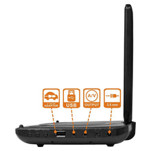 Load image into Gallery viewer, KoramzI 7" Portable Swivel DVD Player