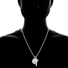 Load image into Gallery viewer, Men Stainless Steel Saint Benedict and Cross Charm with Prayer Gift Box