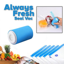 Load image into Gallery viewer, Mini Automatic Compression Vacuum Pump Portable Sealing Food Vacuum Sealer Bags