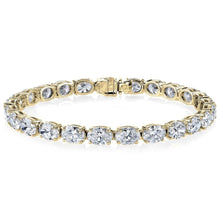 Load image into Gallery viewer, Oval Tennis Bracelets Made With Swarovski Elements