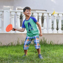 Load image into Gallery viewer, Paddle Ball Game Bundle With 2 Wooden Racket Paddles