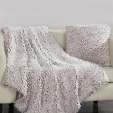 Load image into Gallery viewer, Plush Throw Blanket and Pillow Set