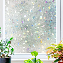 Load image into Gallery viewer, Privacy Window Film Sun Blocking Non-Adhesive Anti UV Window Sticker - Assorted Sizes and Styles