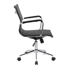 Load image into Gallery viewer, Modern Medium Back Executive Office Chair - Black