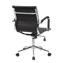 Load image into Gallery viewer, Modern Medium Back Executive Office Chair - Black