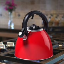 Load image into Gallery viewer, Vremi 2 Quart Whistling Tea Kettle