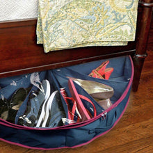 Load image into Gallery viewer, 12-Compartment Round Shoe Organizer